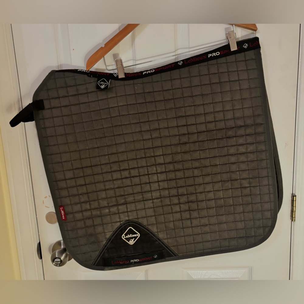 LeMieux Pro Sport dressage suede saddle pad